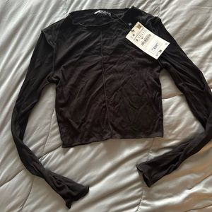 Zara long sleeve tee